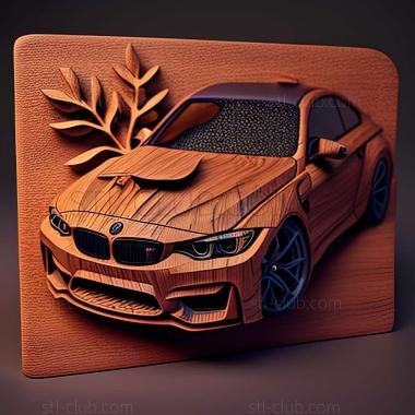 3D модель BMW M4 (STL)
